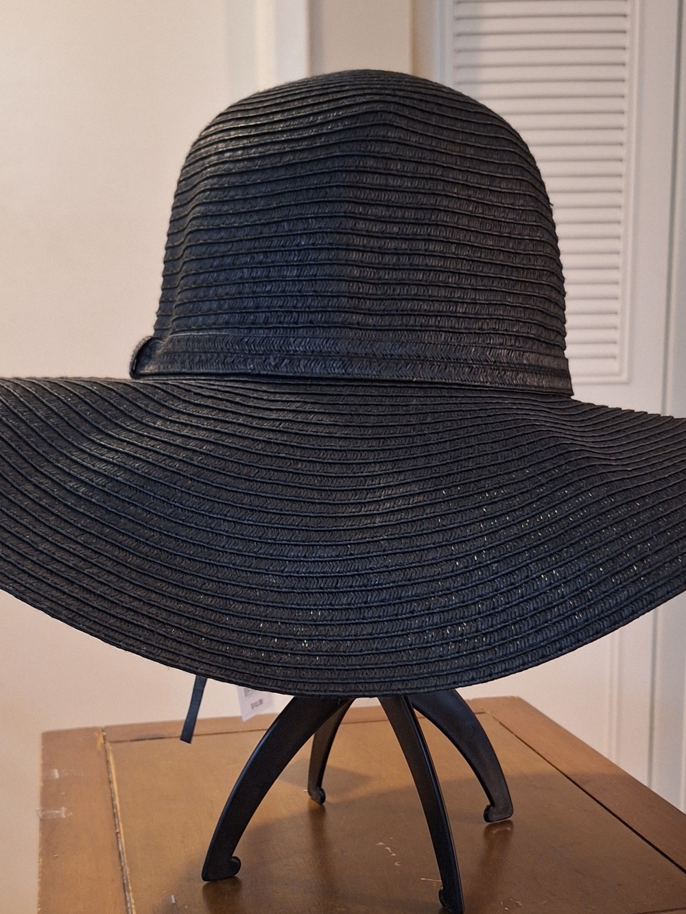 NWT Shade & Shore Wide-Brim Sun Hat in Black